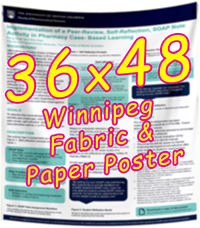 Winnipeg Fabric & Paper Research Poster 36x48 from 45 cad