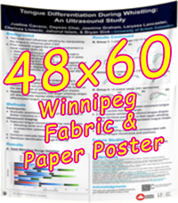 Winnipeg Fabric & Paper Research Poster 48x60 from $85 cad